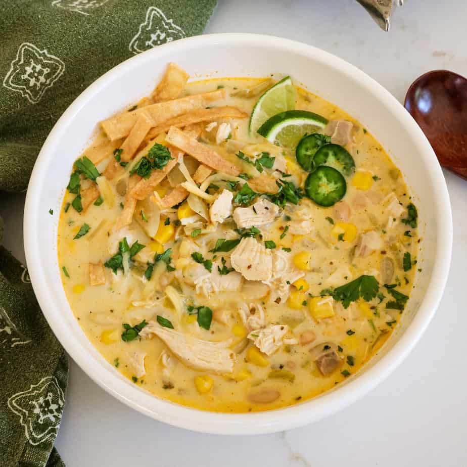 Crock Pot White Chicken Chili