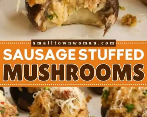 Sausage Stuffed Mushrooms