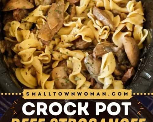 Crock Pot Beef Stroganoff