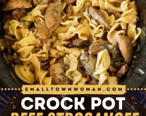 Crock Pot Beef Stroganoff