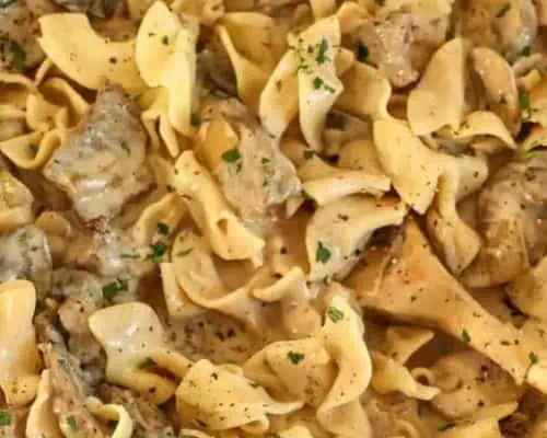 Beef Stroganoff