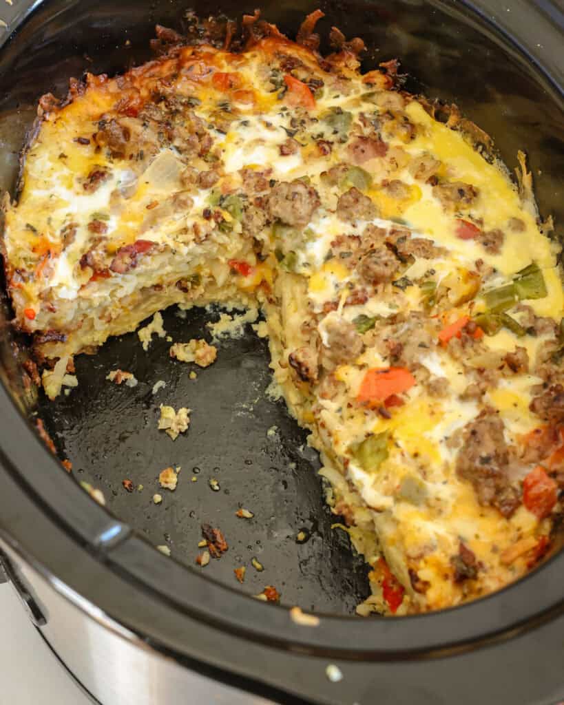 Crock Pot Breakfast Casserole