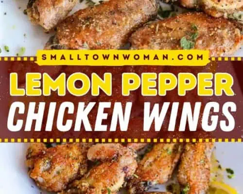 Lemon Pepper Chicken Wings