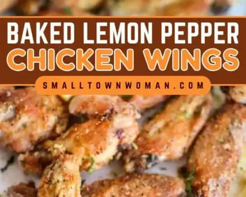 Lemon Pepper Chicken Wings