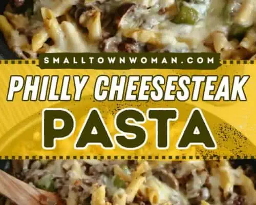 Philly Cheesesteak Pasta