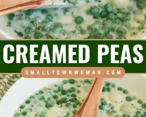 Creamed Peas and Pearl Onions