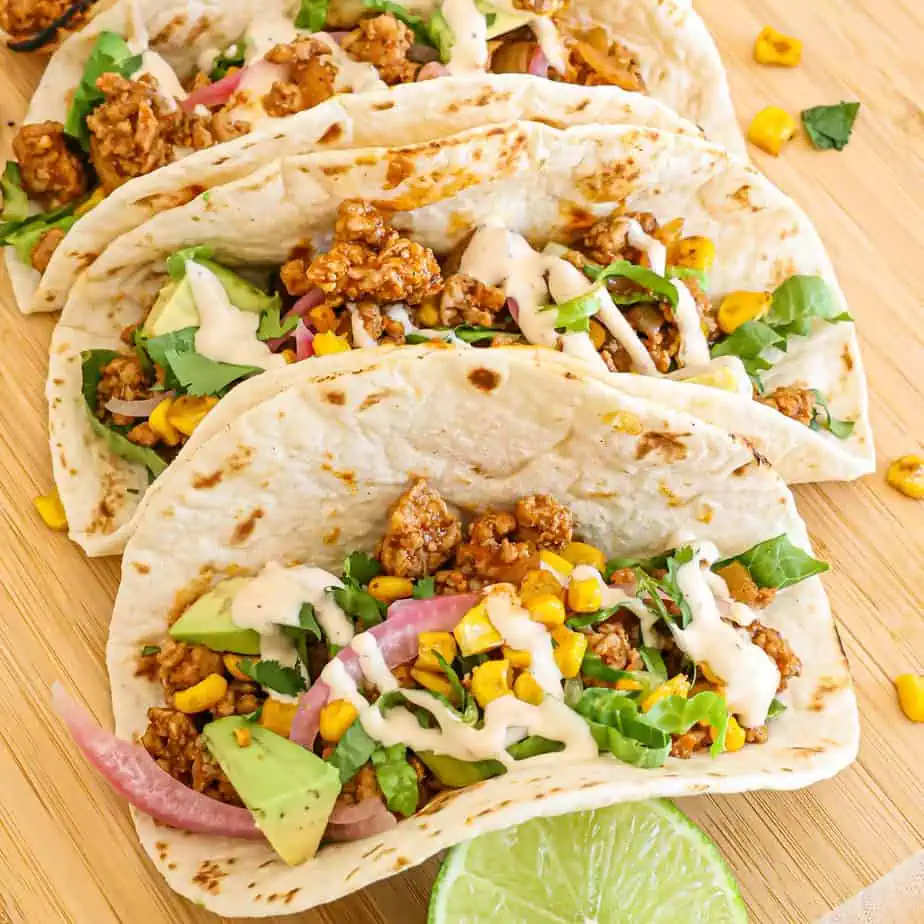 Ground Pork Tacos