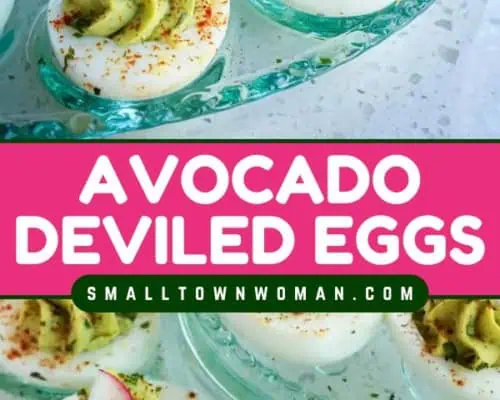 Avocado Deviled Eggs